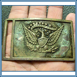 Civil War Eagle Sword Waist Plate