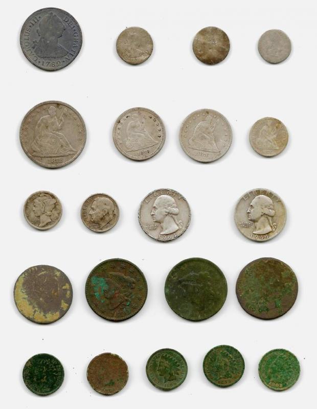 Name:  coins found June 2013 obverse resize.jpg
Views: 234
Size:  48.5 KB