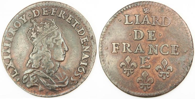 Name:  Liard-Louis-XIV-1655-E-croix.jpg
Views: 1028
Size:  62.6 KB