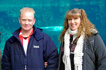 Lee and his wife