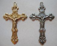 Silver & Gold Chapel Crucifixes.JPG