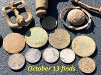 Field finds mid Oct.jpg Field finds mid Oct.jpg