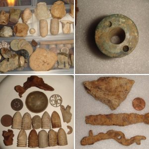 US Civil War finds from Virginia
