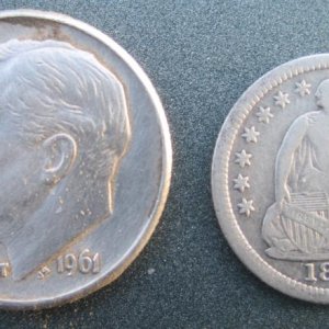 My first half dime