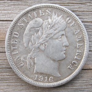 Fresh from the bank drop in 1916!