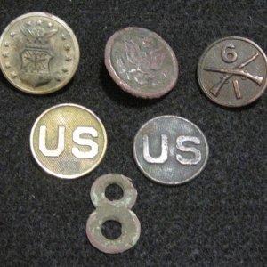 Assorted military items