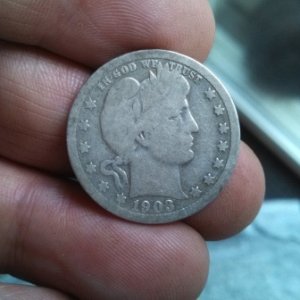 1903 Barber Quarter