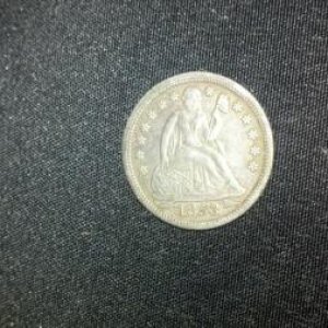 seated dime