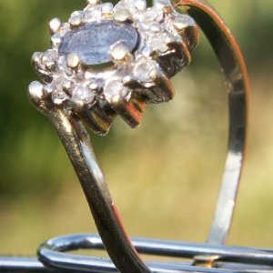 10K w/Diamonds & Iolite