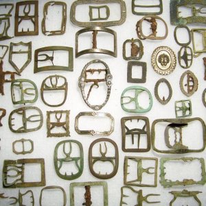 Mostly Shoe and Knee Buckles