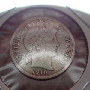 My first ever Barber Dime from local park.