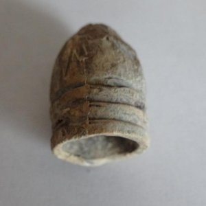 One of the better fired civil war bullets I found.