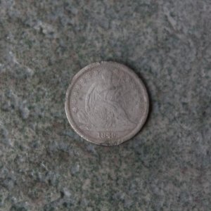 1840 Seated Dime