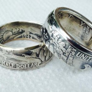 Walking Liberty Halves reverse