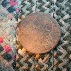 IH, CT Copper, New Brunswick half penny token 006