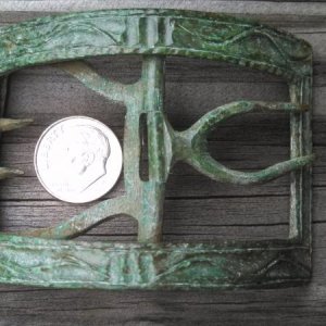 Complete 1770-90s Shoe Buckle