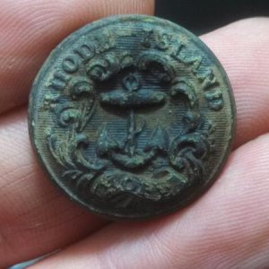 RI State Button