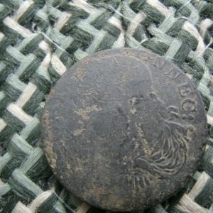 another CT copper, button 007