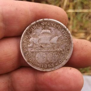 1893 Colombian Expo Half Dollar