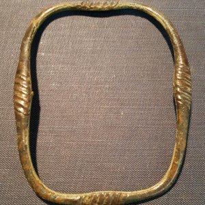 Huge Brass-alloy Shoe Buckle Frame (thin type) circa. 1780-90's