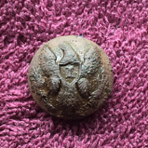 Officer's Eagle Infantry button (c. 1851-1901)