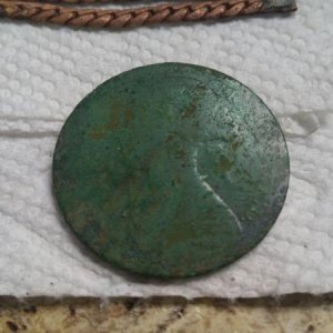 My oldest coin. 1868 British large cent.