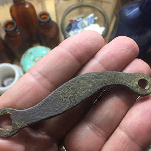 Late model Brown Bess musket plate