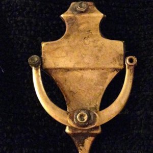 Door Knocker Brooch