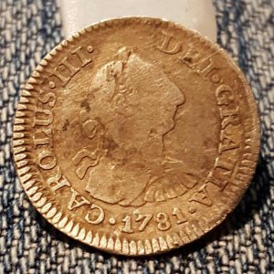 1781 Half real