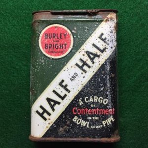 Tobacco tin (c. 1950s)/Waterbury, VT
