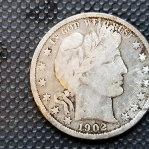 1902 Barber Half Dollar