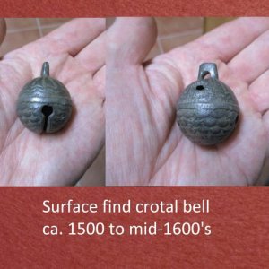 1500s crotal bell