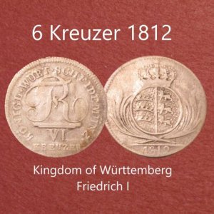 1812 6 Kreuzer