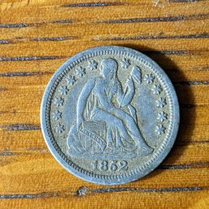 1852 Seated Dime