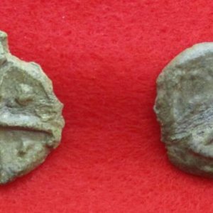 Lead trade tokens. 1400s, England find