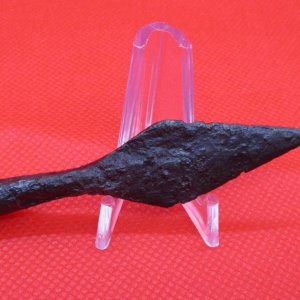 iron arrowhead, 8th to 12th century, Germany find