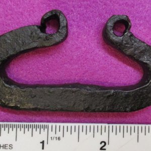 Roman flint striker, iron, 2nd to 5th century, Germany find