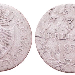 1834 3 Kreuzer