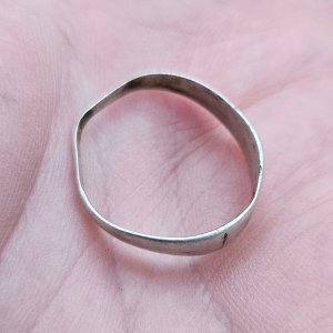 Silver ring, pre-1871