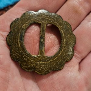 Brass buckle, 1600s