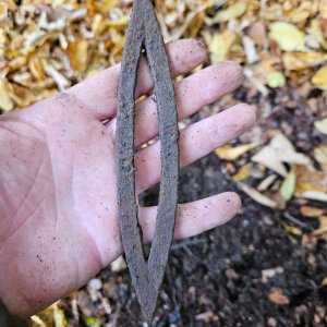 Medieval iron flint striker