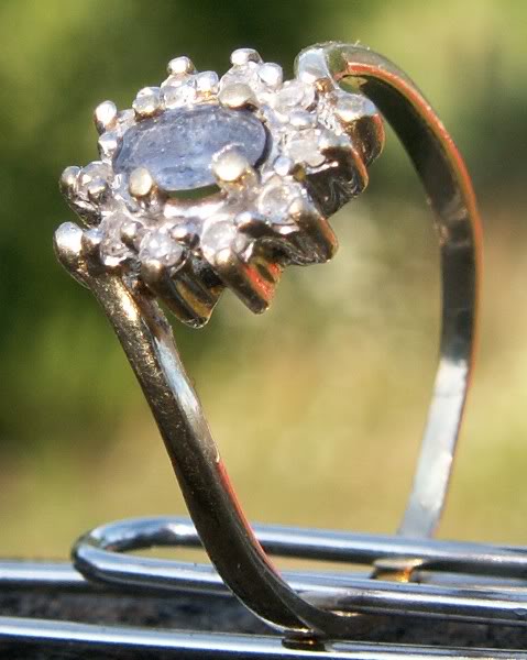 10K w/Diamonds & Iolite
