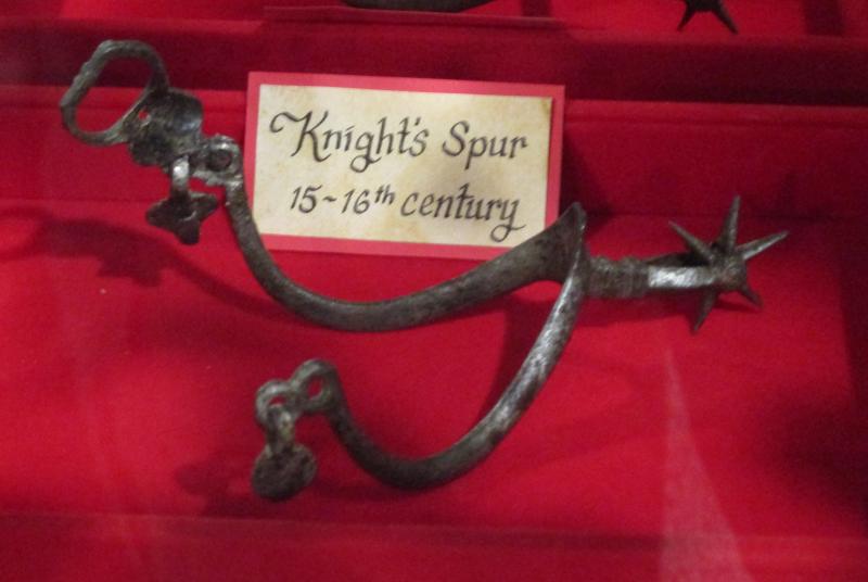 1400s spur, tinning still present