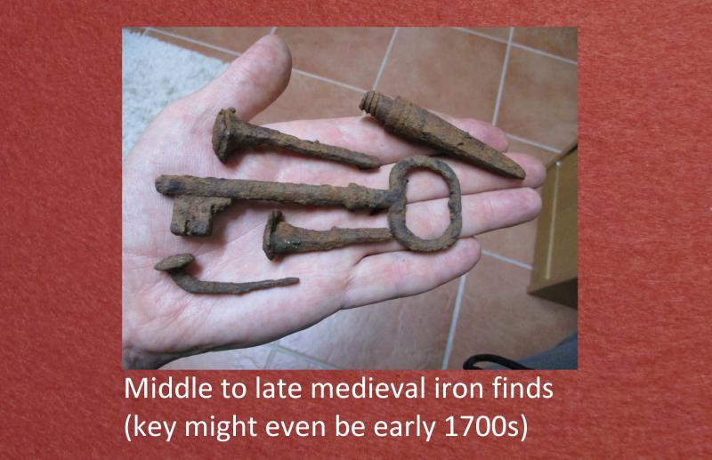 1500s assorted iron