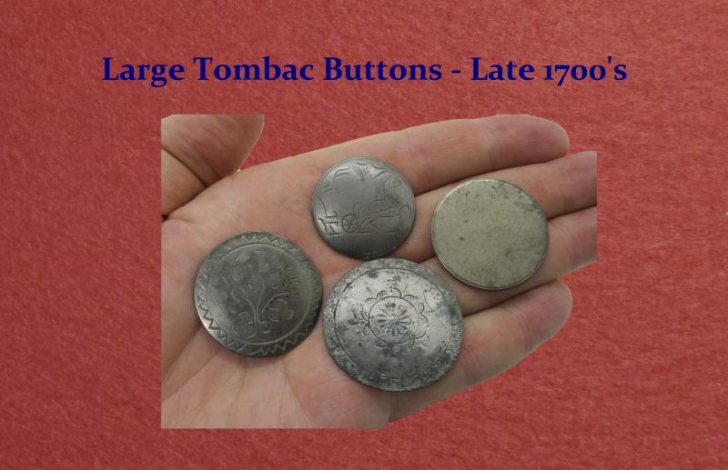 1700s buttons