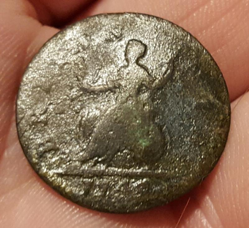 1749 King George II farthing