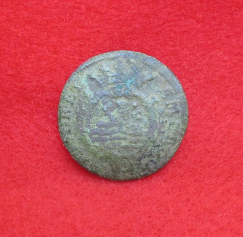 1776 Netherlands coin, front, England find