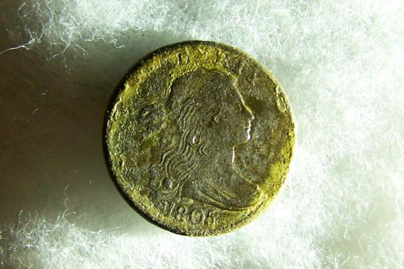 1805 "Draped bust" large cent