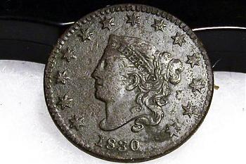 1830 Large cent