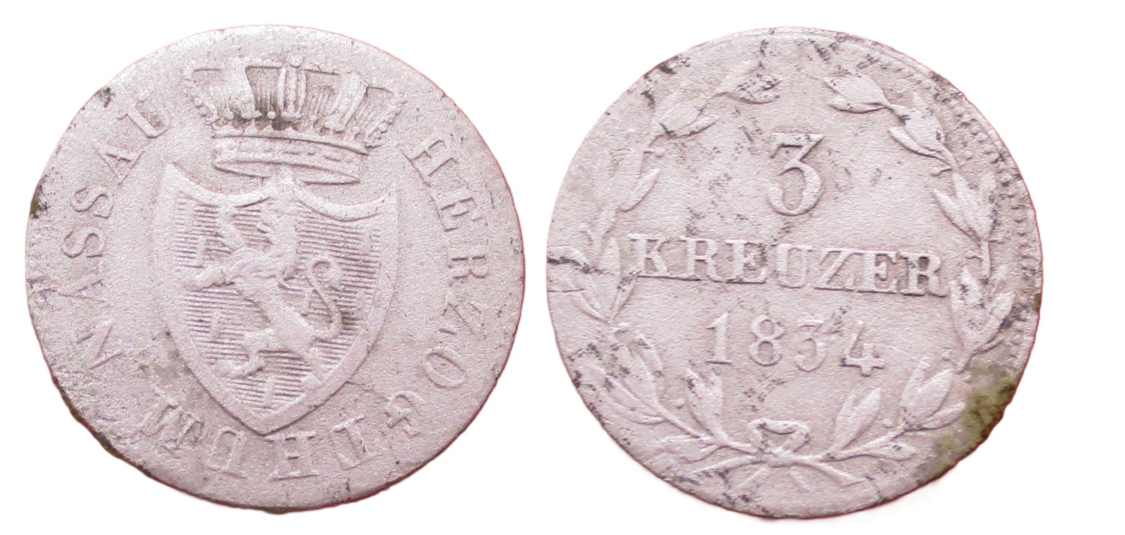 1834 3 Kreuzer